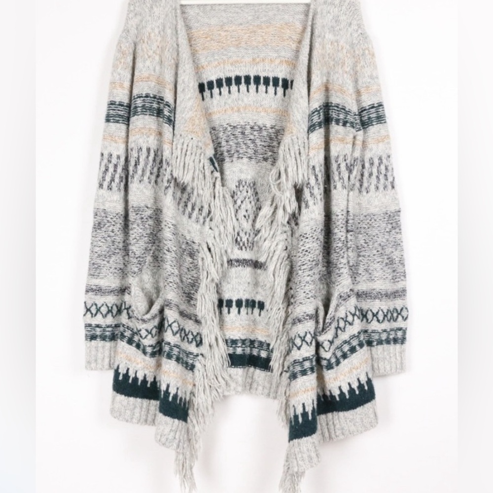 Cabi Shetland Cardigan Sweater Medium